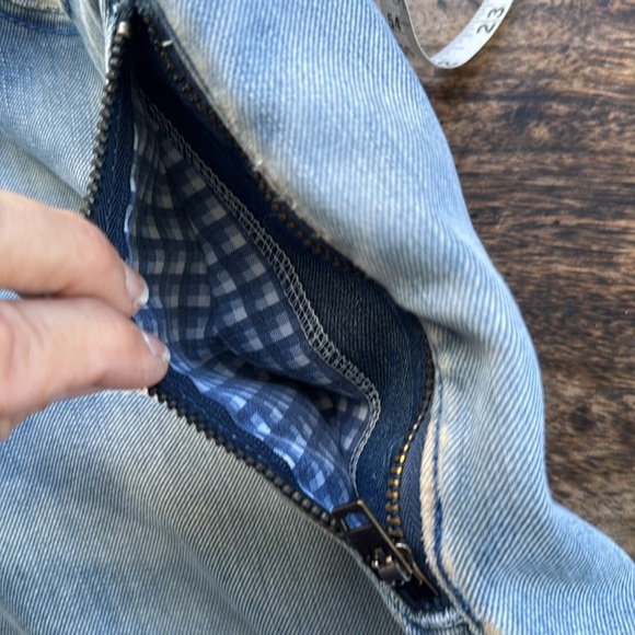 Rare vintage Levi’s 511 faded perfectly distressed jeans size 34 unisex straight - Picture 16 of 17